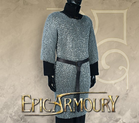 Chainmail - Short Sleeves - Riveted Aluminum