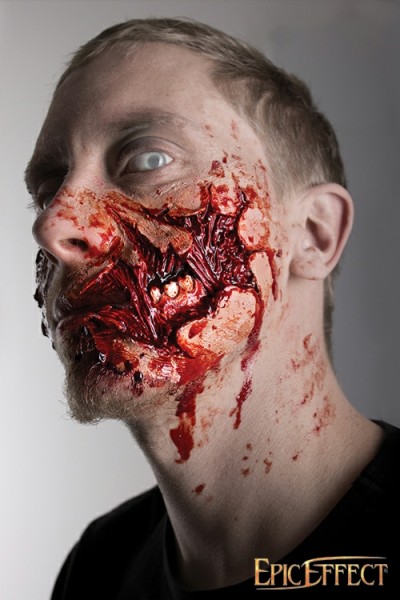 Zombie Cheek Torn