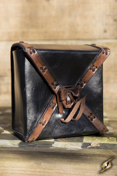 Square Leather Bag
