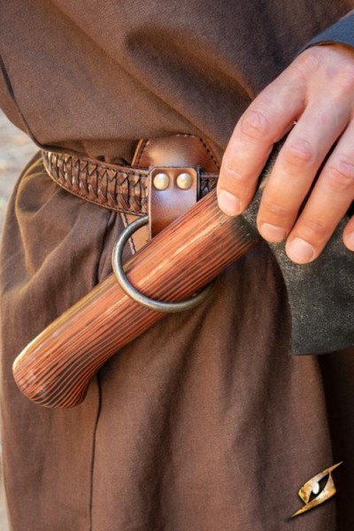 Faux Leather Belt Ring