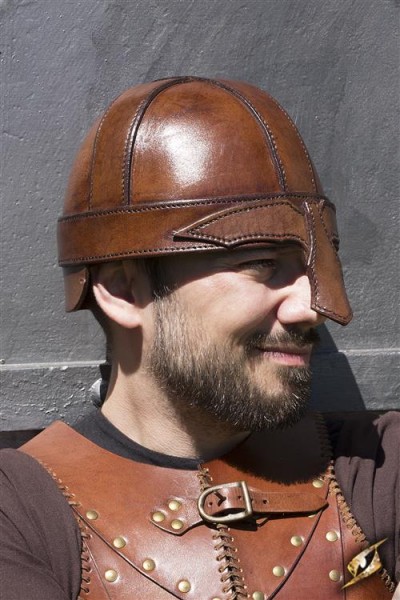 Large Warrior Helmet (Brown)