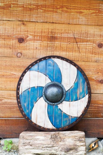 Thegn Shield blue