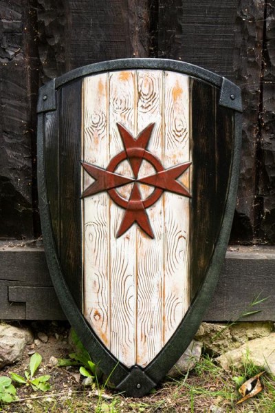 Red Cross Templar Shield