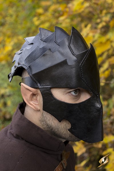 Medium Assassin Helmet (Black)