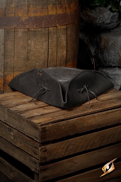 Simple Leather Pirate Tricorn Hat