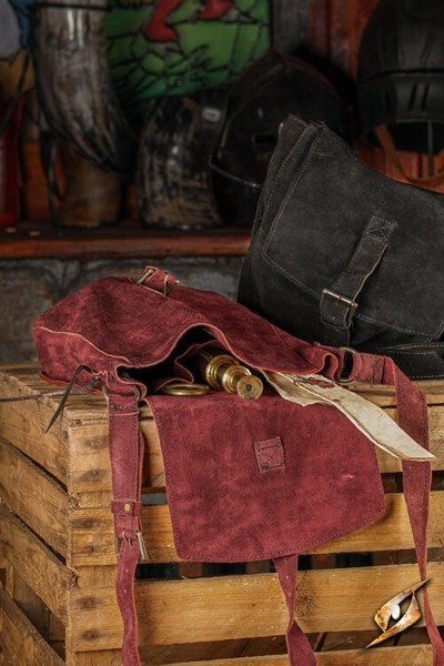 Travellers Satchel - Suede