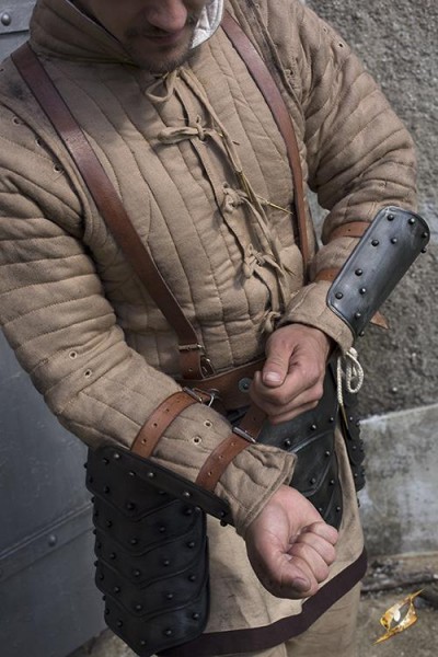 Warrior Bracers - Steel