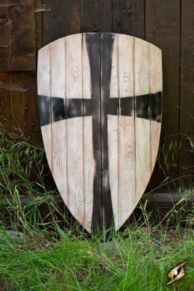 Crusader Shield - White