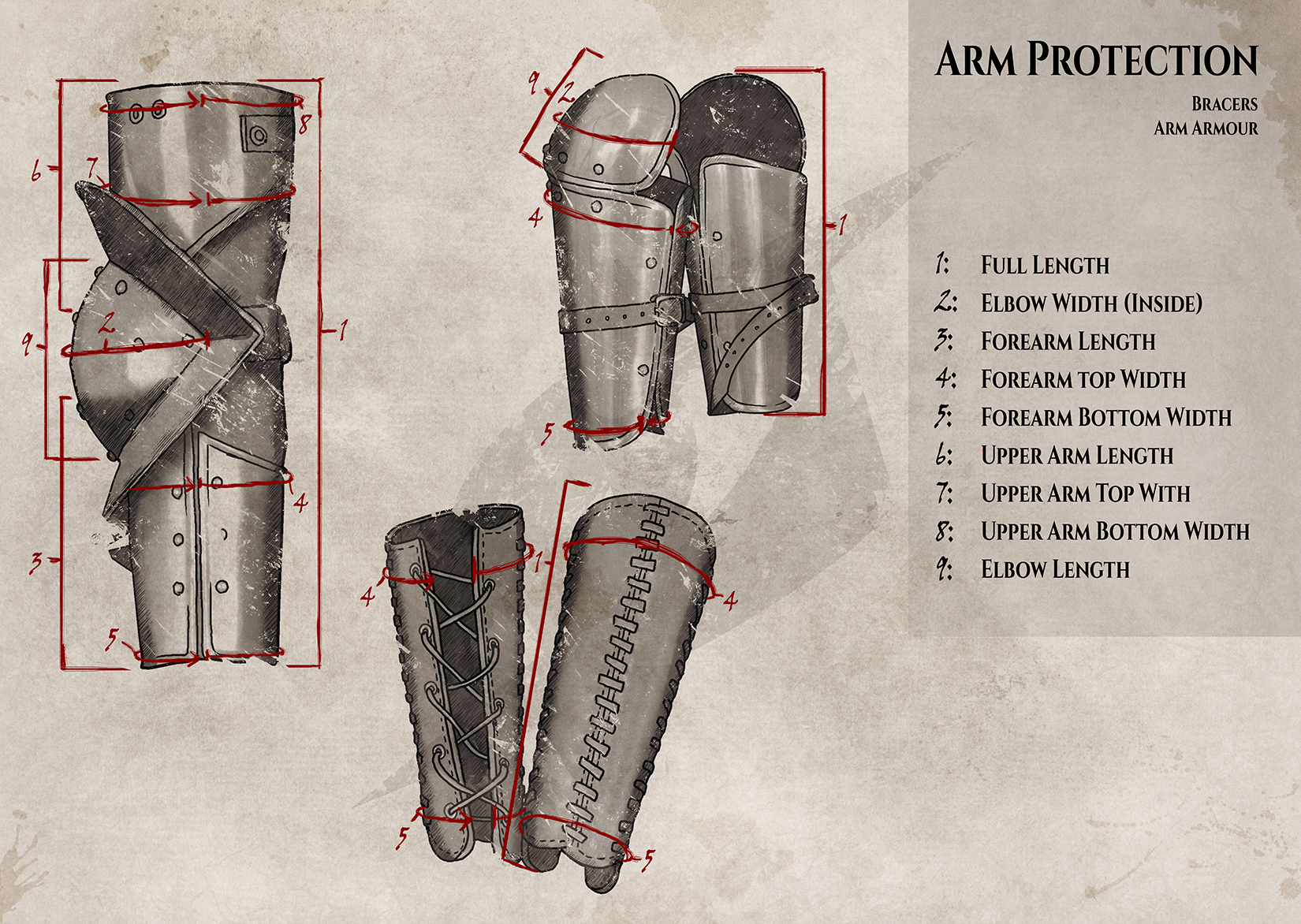 Sizing Information | Epic Armoury Australia