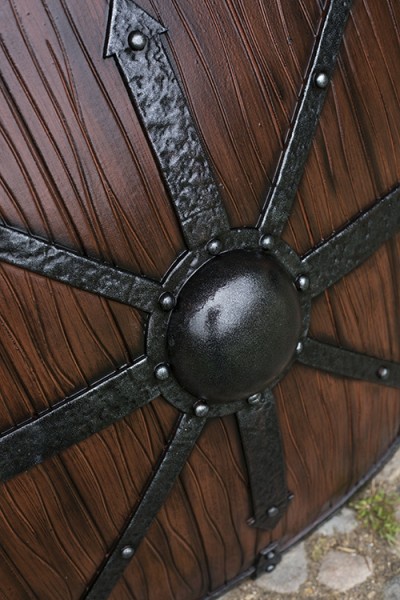 Viking Shield - Banded Krom