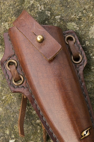 Woodsman Knife Holder - Brown