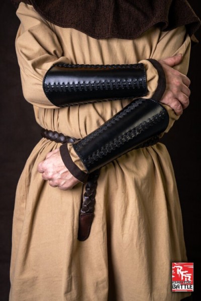 Faux Leather Bracers Squire