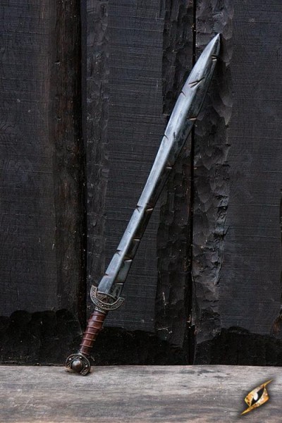 Battleworn Celtic Leaf Sword
